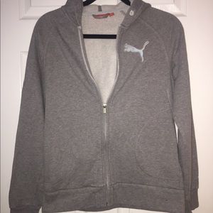 * Puma zip-up sweatshirt